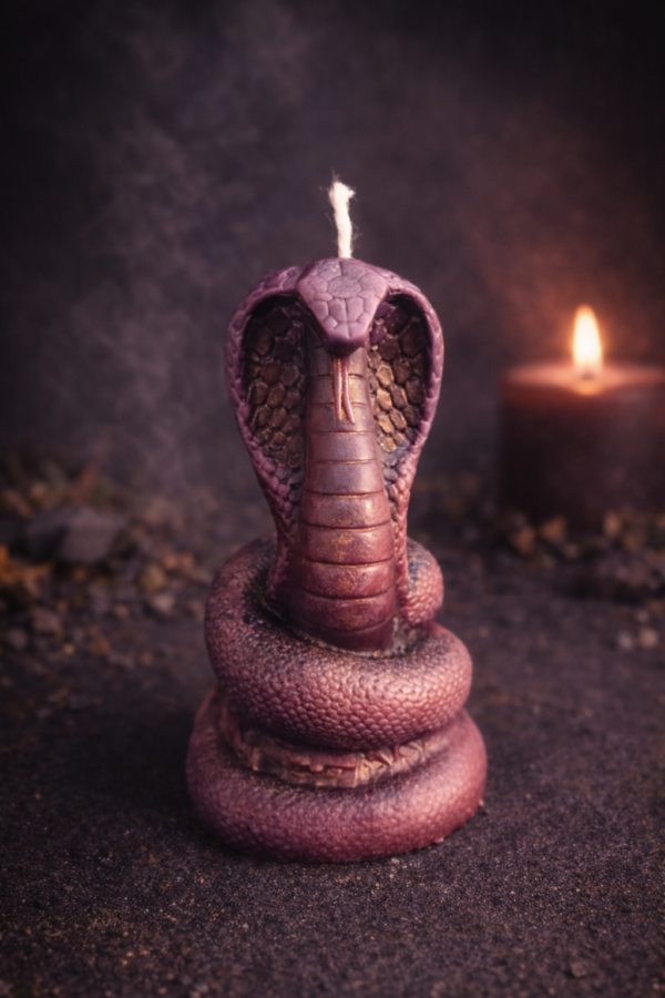 VELA CON FORMA DE COBRA