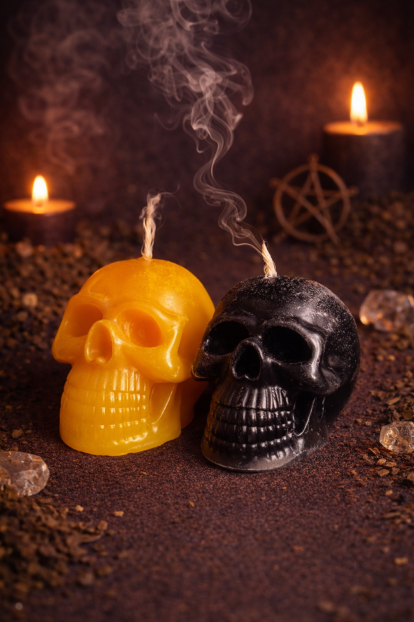 VELA CON FORMA DE CRÁNEO PEQUEÑO