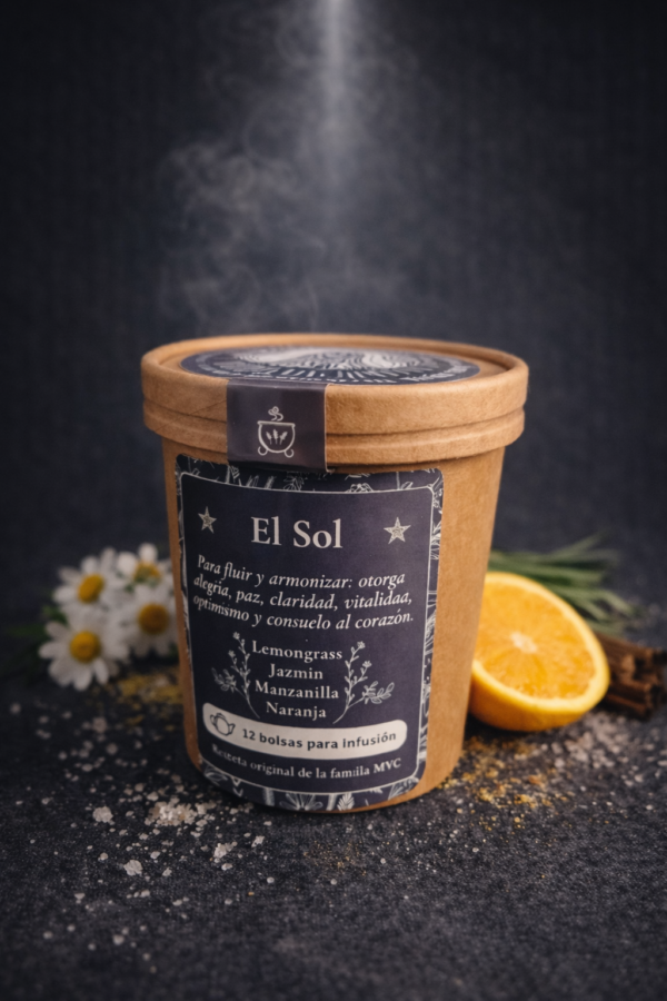 Poción de Bruja para beber "EL SOL"