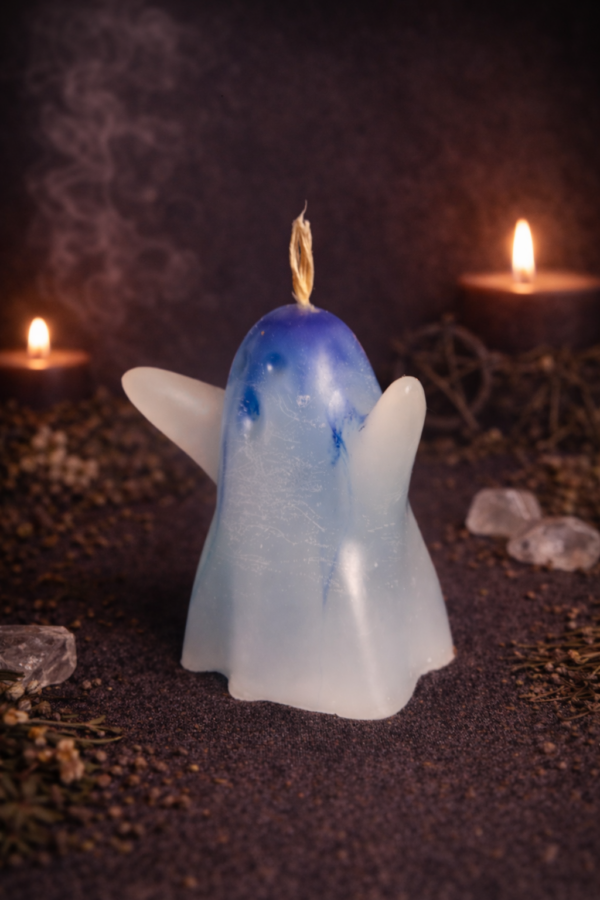 VELA CON FORMA DE FANTASMA