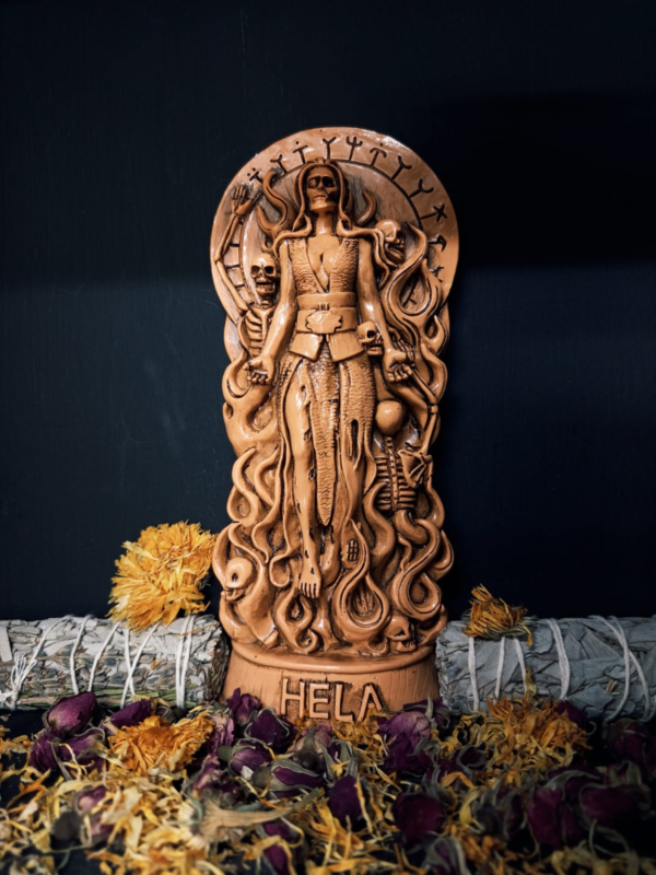 Figura Hela Diosa del Inframundo 22cm.