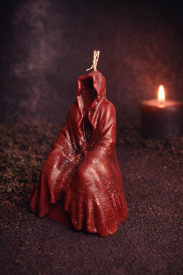 VELA CON FORMA DE LA SANTA MUERTE