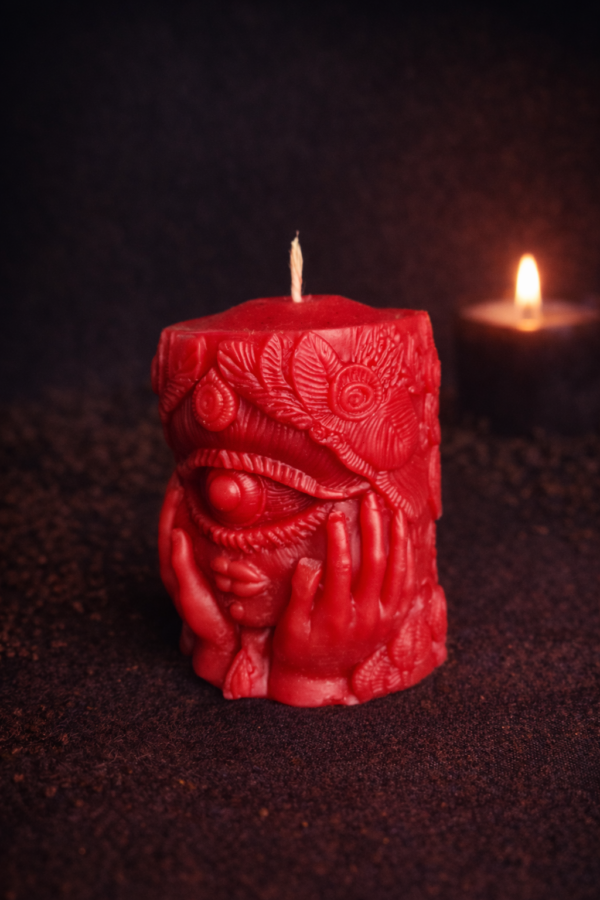 VELA CON FORMA DE OJO MÍSTICO