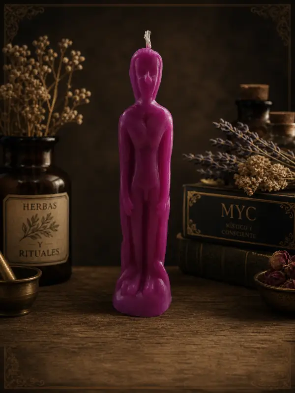 Vela con forma de Hombre